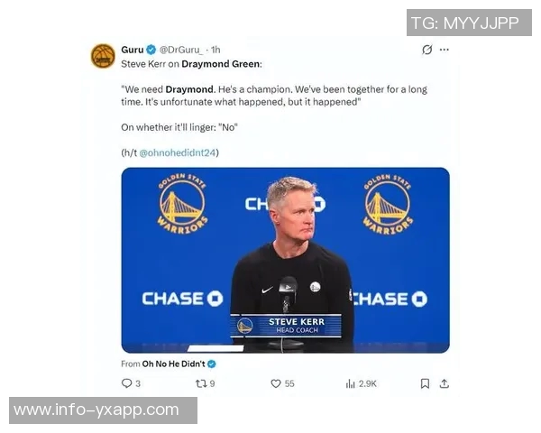 追梦鼓励科尔勇于变革否则将面临相同的失败结果